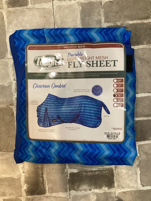 CHEVRON PRINT 78  FLY SHEET-78  on Sale