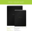 Rocketbook Flip Letter Smart Notebook, 32 Pages, 8.5  x 11 , Black Sale