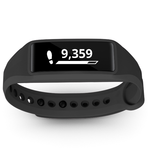 Striiv Fusion 2 Activity Tracker - Fitness and Sleep Tracking Smartwatch, 3 Color Bands Included (Black, Pink, Blue) Cheap