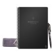 Rocketbook EVRF-E-M-K-A Fusion Mini Notebook Bundle 2Pens 2Cloth Black Executive Fashion