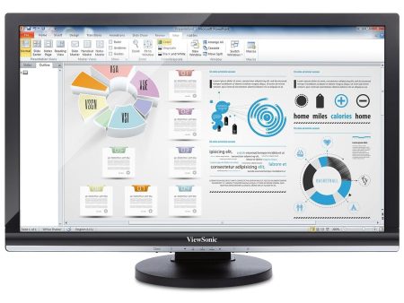 ViewSonic 24  Thin Integrated Client Monitor - Certified Refurbished Discount