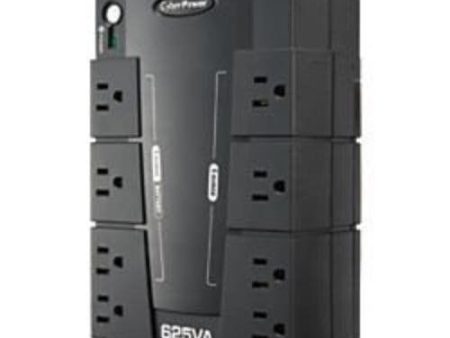 CyberPower 625VA 375W 8 Outlets Battery Back-Up System Online Hot Sale