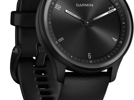 Garmin Vivomove Sport Touchscreen Smartwatch, Black - Certified Refurbished Cheap