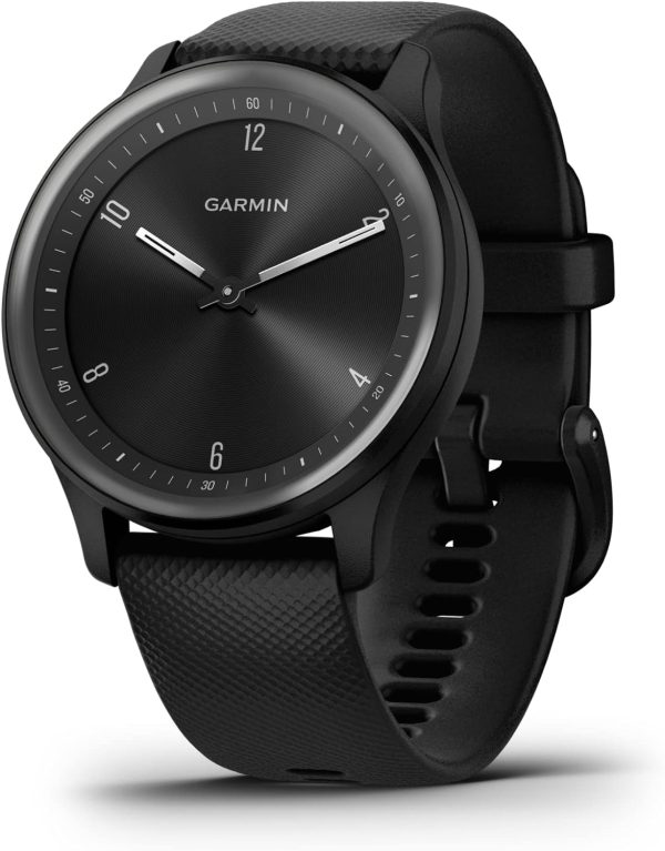 Garmin Vivomove Sport Touchscreen Smartwatch, Black - Certified Refurbished Cheap