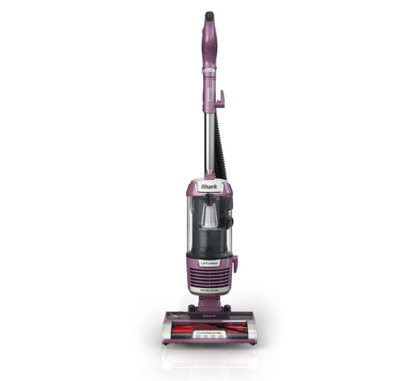 Shark Lift-Away with PowerFins HairPro & Odor Neutralizer Technology Upright Multi Surface Vacuum, Mauve - Certified Refurbished Fashion