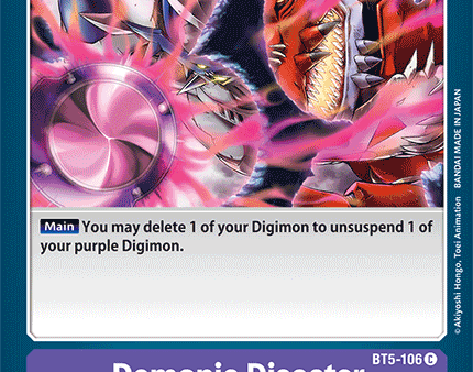 Demonic Disaster [BT5-106] [Battle of Omni] For Cheap