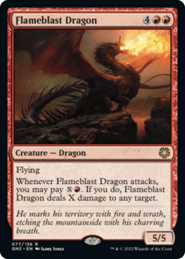 Flameblast Dragon [Game Night: Free-for-All] For Cheap