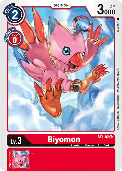 Biyomon [ST1-02] [Starter Deck: Gaia Red] For Sale