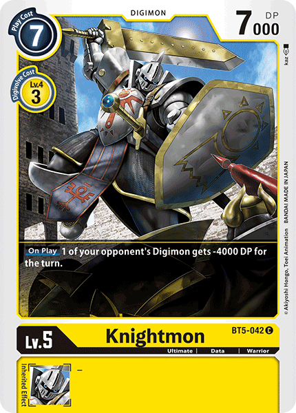 Knightmon [BT5-042] [Battle of Omni] Online Sale