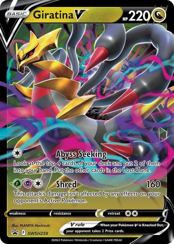 Giratina V (SWSH259) [Sword & Shield: Black Star Promos] Supply