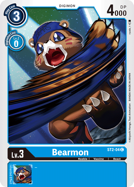 Bearmon [ST2-04] [Starter Deck: Cocytus Blue] Cheap