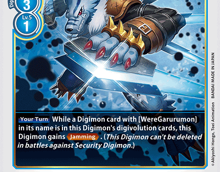 WereGarurumon: Sagittarius Mode [BT5-029] [Battle of Omni] Sale