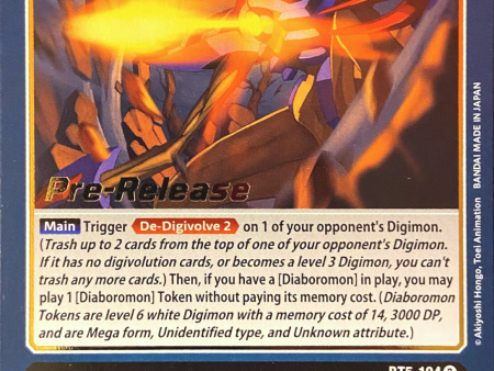 Catastrophe Cannon [BT5-104] [Battle of Omni Pre-Release Promos] Hot on Sale