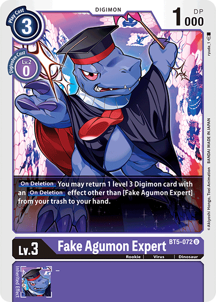 Fake Agumon Expert [BT5-072] [Battle of Omni] Online Sale