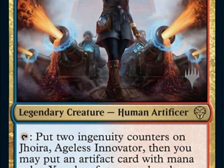 Jhoira, Ageless Innovator (Promo Pack) [Dominaria United Promos] on Sale