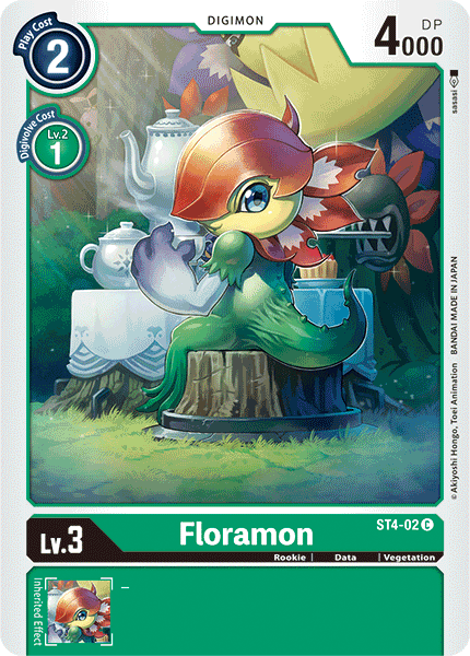 Floramon [ST4-02] [Starter Deck: Giga Green] Cheap