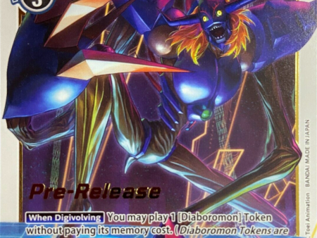 Diaboromon [BT5-084] [Battle of Omni Pre-Release Promos] Hot on Sale