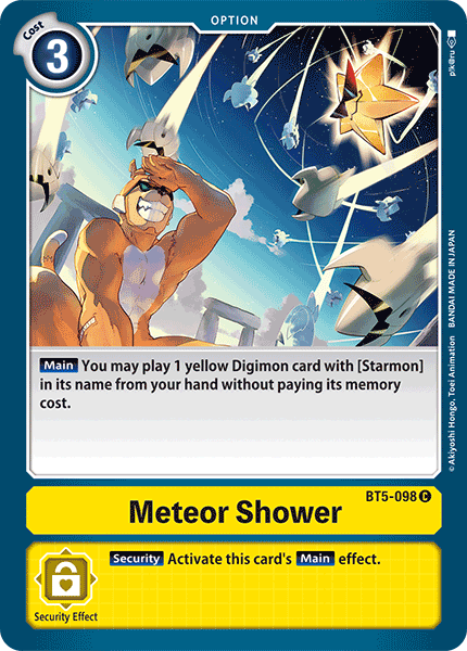 Meteor Shower [BT5-098] [Battle of Omni] Online Sale