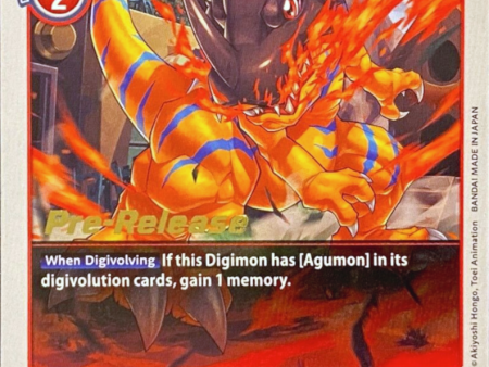 Greymon [BT5-010] [Battle of Omni Pre-Release Promos] Hot on Sale