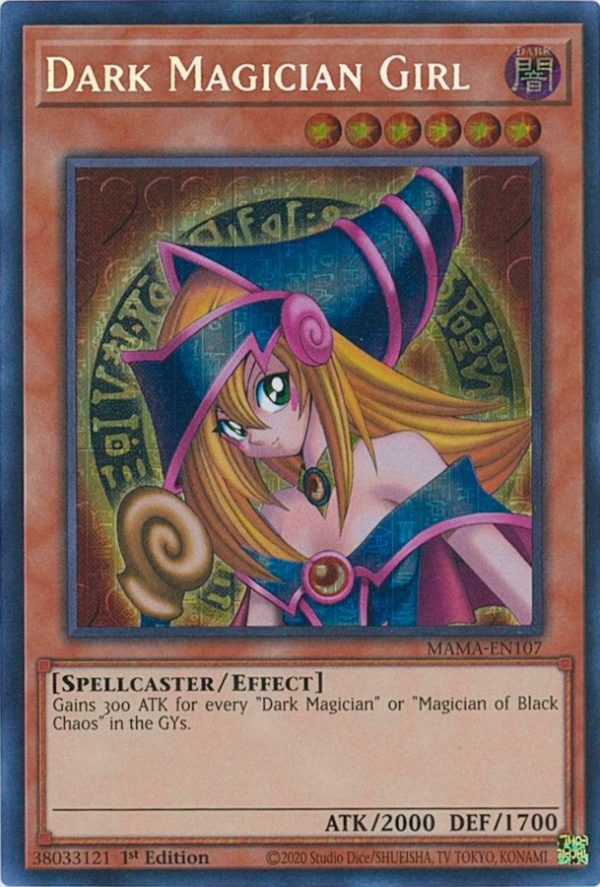 Dark Magician Girl [MAMA-EN107] Secret Pharaoh s Rare Cheap