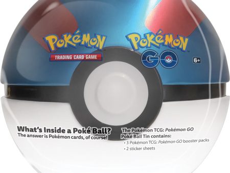 Pokemon GO - Poke Ball Tin (Great Ball) Supply