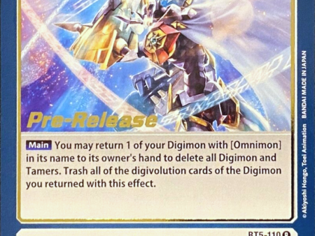 All Delete [BT5-110] [Battle of Omni Pre-Release Promos] Online Hot Sale