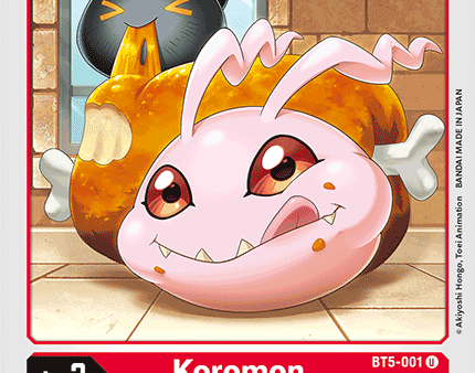 Koromon [BT5-001] [Battle of Omni] Online Sale