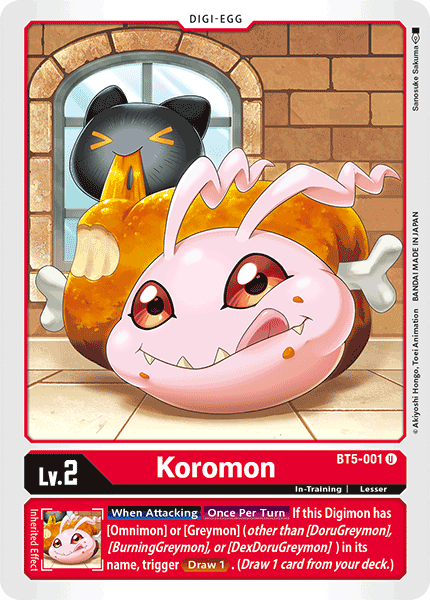 Koromon [BT5-001] [Battle of Omni] Online Sale