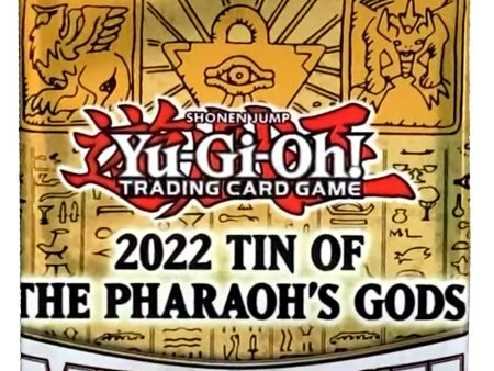 2022 Tin of the Pharaoh s Gods - Mega Pack (1st Edition) Online now