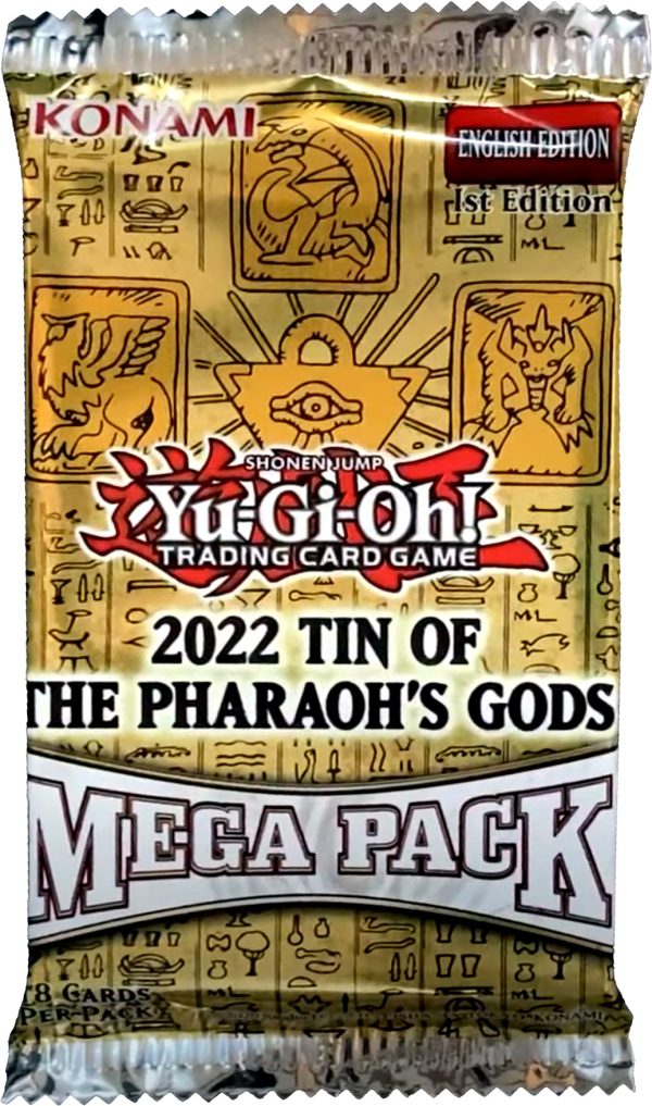 2022 Tin of the Pharaoh s Gods - Mega Pack (1st Edition) Online now