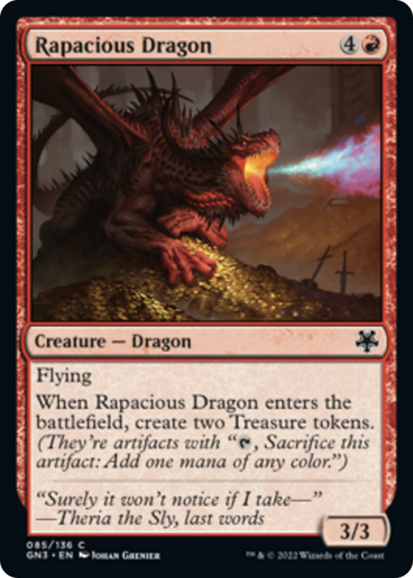 Rapacious Dragon [Game Night: Free-for-All] Fashion