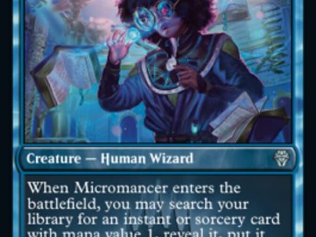 Micromancer (Promo Pack) [Dominaria United Promos] For Sale