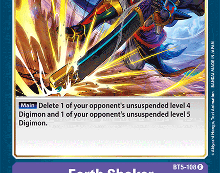 Earth Shaker [BT5-108] [Battle of Omni] Discount