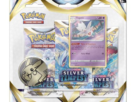 Sword & Shield: Silver Tempest - 3-Pack Blisters (Togetic) Online Sale