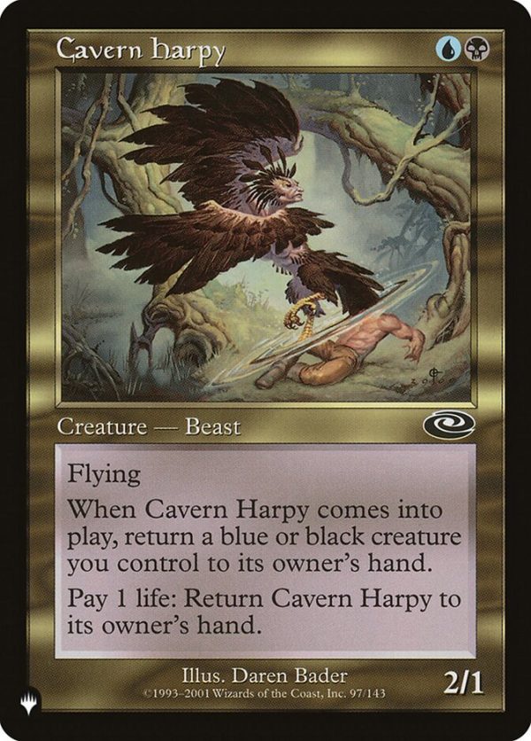 Cavern Harpy [The List] Online now