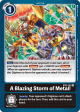 A Blazing Storm of Metal! [BT5-103] [Battle of Omni] Online