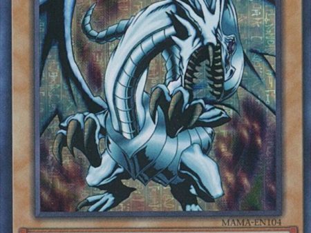 Blue-Eyes White Dragon [MAMA-EN104] Secret Pharaoh s Rare Supply