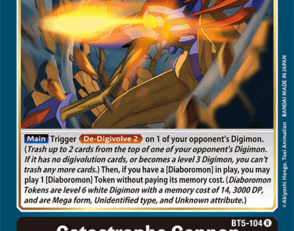 Catastrophe Cannon [BT5-104] [Battle of Omni] For Cheap